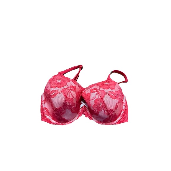 Victoria Secret NWT Women’s Red Body Lined Perfect Coverage Bra! 34D - Picture 1 of 4